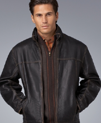 tommy bahama leather jacket