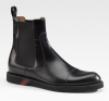 Gucci Boot with Elastic Side Gores & Signature Web Heel