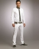 Dolce & Gabbana Woven Shirt & Straight-Leg Pants -  Apparel -  Neiman Marcus